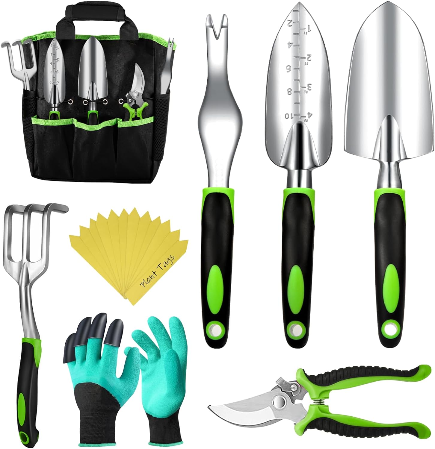 Craft911 Complete Garden Tools Set (22 Pcs) – Durable Gardening Gifts ...